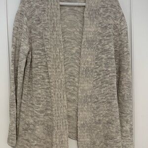 Eileen Fisher 100 %Cotton Open Front Sweater